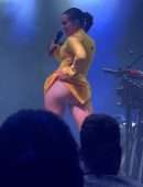 Joanna JoJo Levesque Upskirt and Booty OnStage while Performing Live in Manchester