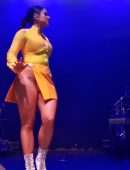 Joanna JoJo Levesque Upskirt and Booty OnStage while Performing Live in Manchester