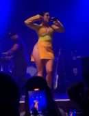 Joanna JoJo Levesque Upskirt and Booty OnStage while Performing Live in Manchester