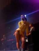 Joanna JoJo Levesque Upskirt and Booty OnStage while Performing Live in Manchester