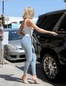 Khloe Kardashian Booty in Jeans Out in West Hollywood