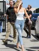 Khloe Kardashian Booty in Jeans Out in West Hollywood