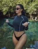 Kim Kardashian Booty and Other Curves in Photoshoot for Sports Illustrated Swimsuit 2022