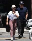 Lucy Hale Booty in Leggings, Out in Los Feliz