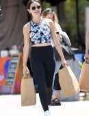 Lucy Hale in Tights, Out in Los Angeles