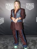 Madelyn Cline Cleavage at TAG Heuer Miami Prix