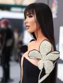 Megan Fox Cleavage with Machine Gun Kelly at 2022 Billboard Music Awards in Las Vegas
