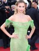 Rose Bertram Exposing Booty in Thong Panties at “Armageddon Time” Premiere in Cannes