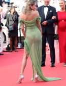 Rose Bertram Exposing Booty in Thong Panties at “Armageddon Time” Premiere in Cannes