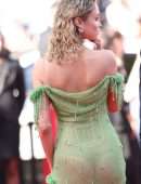 Rose Bertram Exposing Booty in Thong Panties at “Armageddon Time” Premiere in Cannes