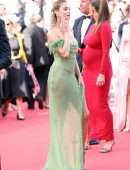 Rose Bertram Exposing Booty in Thong Panties at “Armageddon Time” Premiere in Cannes