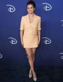 Selena Gomez Leggy in a Skirt at 2022 ABC Disney Upfront in NYC