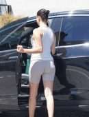 Shanina Shaik Booty and Cameltoe, Leaving a Workout in West Hollywood