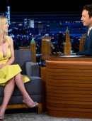 Sydney Sweeney Cleavage on “The Tonight Show Starring Jimmy Fallon” in New York