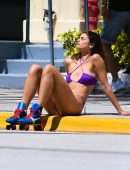 Taylor Hill Booty on the Set of a Bikini Photoshoot in Miami