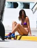 Taylor Hill Booty on the Set of a Bikini Photoshoot in Miami