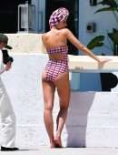 Taylor Hill Booty on the Set of a Bikini Photoshoot in Miami