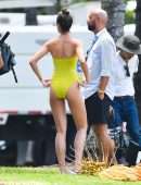 Taylor Hill Booty on the Set of a Bikini Photoshoot in Miami