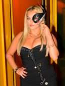 Bebe Rexha Cleavage and Leggy at Boom Boom Room in New York