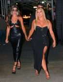 Bebe Rexha Cleavage and Leggy at Boom Boom Room in New York