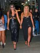 Bebe Rexha Cleavage and Leggy at Boom Boom Room in New York
