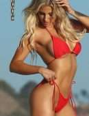 Brennah Black Booty in Tiny Thong Bikini for 138 Water Photoshoot