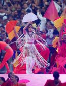Camila Cabello Leggy, Performing Live at UEFA Champions League Final Opening Ceremony in Paris