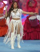 Camila Cabello Leggy, Performing Live at UEFA Champions League Final Opening Ceremony in Paris
