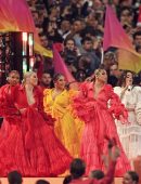 Camila Cabello Leggy, Performing Live at UEFA Champions League Final Opening Ceremony in Paris