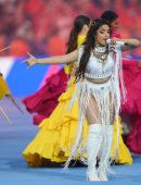 Camila Cabello Leggy, Performing Live at UEFA Champions League Final Opening Ceremony in Paris