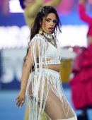 Camila Cabello Leggy, Performing Live at UEFA Champions League Final Opening Ceremony in Paris