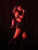 Charli XCX Cleavage OnStage at Glastonbury Music Festival