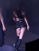 Charli XCX Cleavage OnStage at Glastonbury Music Festival