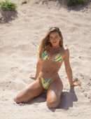 Cindy Prado Booty in a Tiny Thong Bikini