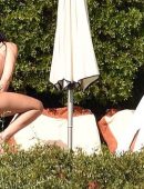 Dua Lipa Booty, Poolside in Portofino