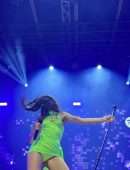 Dua Lipa Leggy at Spotify Beach at Cannes Lions 2022