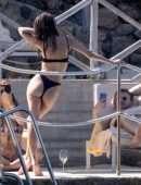 Emily Ratajkowski Booty in Bikini in Florence