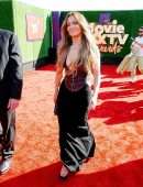 Jennifer Lopez Cleavage at 2022 MTV Movie & TV Awards in Santa Monica