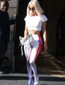 Kim Kardashian Booty in Tights, Going to 'Today' in NYC