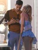 Kimberley Garner Booty Upskirt Candids in Notting Hill