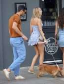 Kimberley Garner Booty Upskirt Candids in Notting Hill