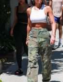 Lori Harvey, Out Shopping on Melrose Place in West Hollywood