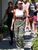Lori Harvey, Out Shopping on Melrose Place in West Hollywood
