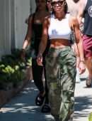 Lori Harvey, Out Shopping on Melrose Place in West Hollywood