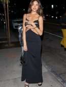 Madison Beer Cleavage at Dolce Gabbana Party in West Hollywood