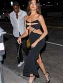 Madison Beer Cleavage at Dolce Gabbana Party in West Hollywood