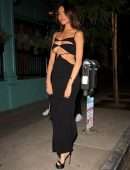 Madison Beer Cleavage at Dolce Gabbana Party in West Hollywood