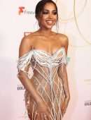 Maria Thattil in See-Through Dress at 62nd TV Week Logie Awards in Gold Coast