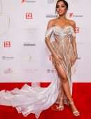 Maria Thattil in See-Through Dress at 62nd TV Week Logie Awards in Gold Coast