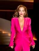Rita Ora Cleavage at Cartier Private Event in Madrid